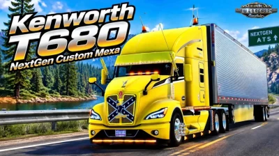 Kenworth T680 NextGen Custom Mexa v2.5 1.61
