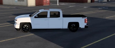 Lowered 18 chevy silverado (road trip dlc) v1.0