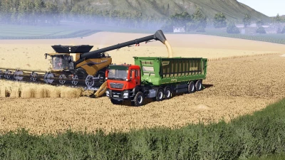 MAN TGS Fliegl Bale Platform v1.0.0.1