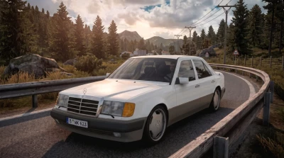 Mercedes Benz 250D W124 1998 v1.61