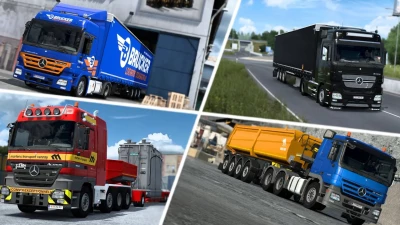 Mercedes Benz Actros MP2 v1.61