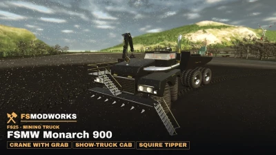 Mining Truck: FSMW Monarch 900 + Squire 900 v1.0.0.0