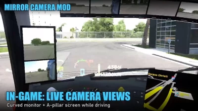 Mirror Camera Mod – All Trucks (MirrorCam, Rear & Front Cams) v1.0