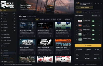 Mod Manager with local folder and Steam Workshop support v0.0.4