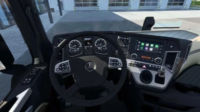 New Actros MP4 Cabin Overhaul v1.2.3h1