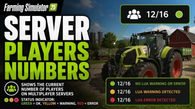 Number of Players on Servers v1.1.1.0