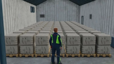 Package for storing bales and pallets – 2000 pallets v1.0.0.0