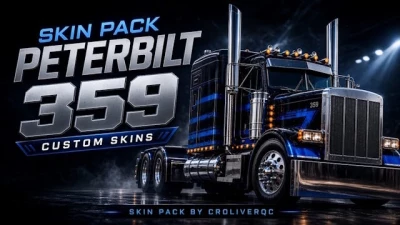 Peterbilt 359 Skin Pack v1.0