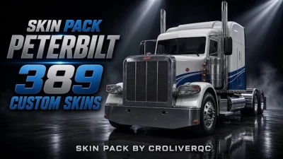Peterbilt 389 Skin Pack v1.0