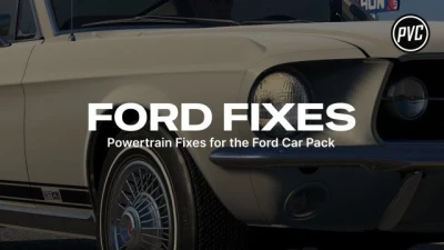 Powertrain Fixes for Ford Car Pack v1.0