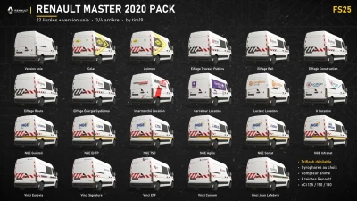 Renault Master 2020 Pack v1.0.0.0