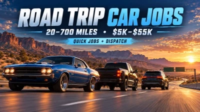 Road Trip Car Jobs | 20–700 Miles | $5K–$55K Pay v1.0