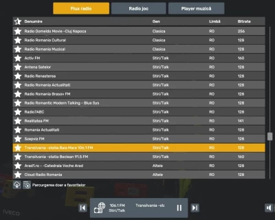 Romanian Radio Stations Pack (218 Live Streams) v1.0