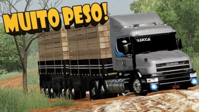 SCANIA 124G + REBOQUE GUERRA V 1.61