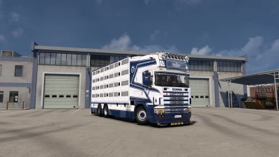 Scania 4Series 164 L Livestock Truck+Trailer Tuning Tandem 1.61.x