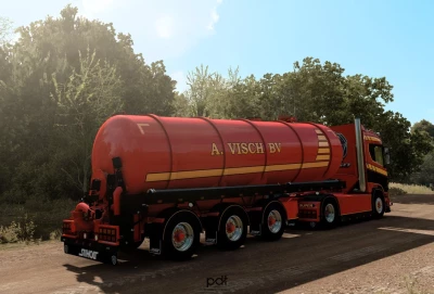 Scania R650 + Trailer "A.VISCH" v1.0 1.61