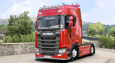 Scania S560 Super Red v1.0