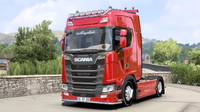Scania S560 Super Red v1.0