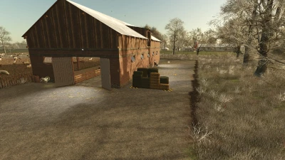 Sheep Goat Barn With Bale Storage v1.0.0.0