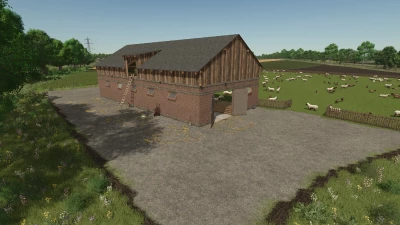 Sheep Goat Barn With Bale Storage v1.0.0.0