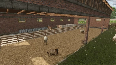 Sheep Goat Barn With Bale Storage v1.0.0.0