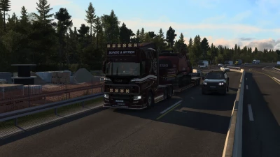 Sunde & Myren Dutch Royal V8 Scania R 2016 V8 730 + Matching Low Loader v1.0