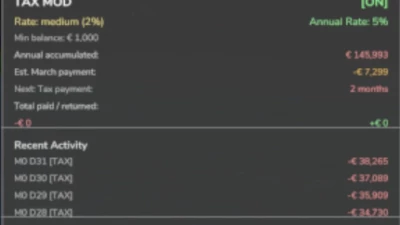 Tax Mod v1.2.0.0