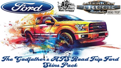 The Godfather's ATS Road Trip Ford Skins Pack v1.0