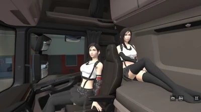 Tifa Lockhart Passenger Addon v1.0