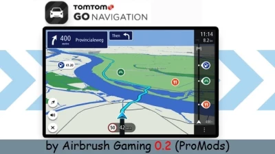 Tomtom Go Navigation for Promods v1.61