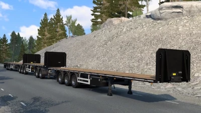 Triple Flatbed Trailer Australia Spec v1.0