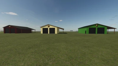 Triple Pole Barn Pack v1.0.0.0