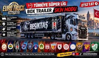 Turkish Süper Lig Teams Trailer Skin v1.0