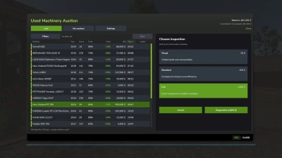 Used Machinery Auction BETA 3 v1.0