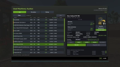 Used Machinery Auction BETA 3 v1.0