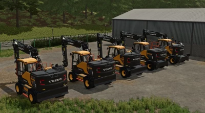 Volvo e series wheeled excavators v1.0.0.0