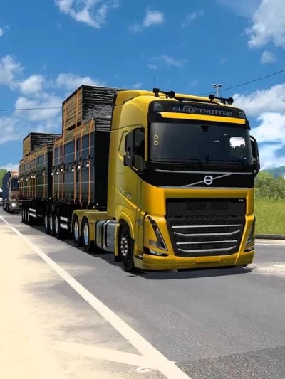 VOLVO FH 21 + REBOQUE GUERRA v1.61