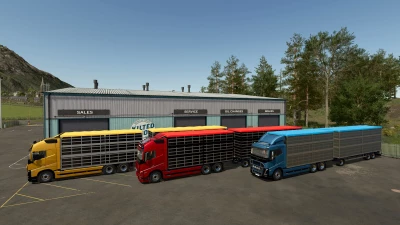 VOLVO FH16 CHICKEN POULTRY TRUCK v1.0.0.0