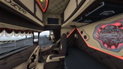 Volvo FH5 FH6 Holland Style Interior v1.0