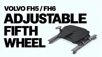 Volvo FH5/FH6 Adjustable Fifth Wheel v1.0