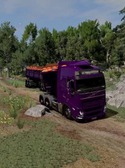 VOLVO FH6 + RODOTREM CAÇAMBA V 1.61