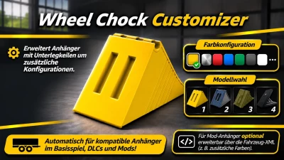 Wheel Chock Customizer v1.0.0.0