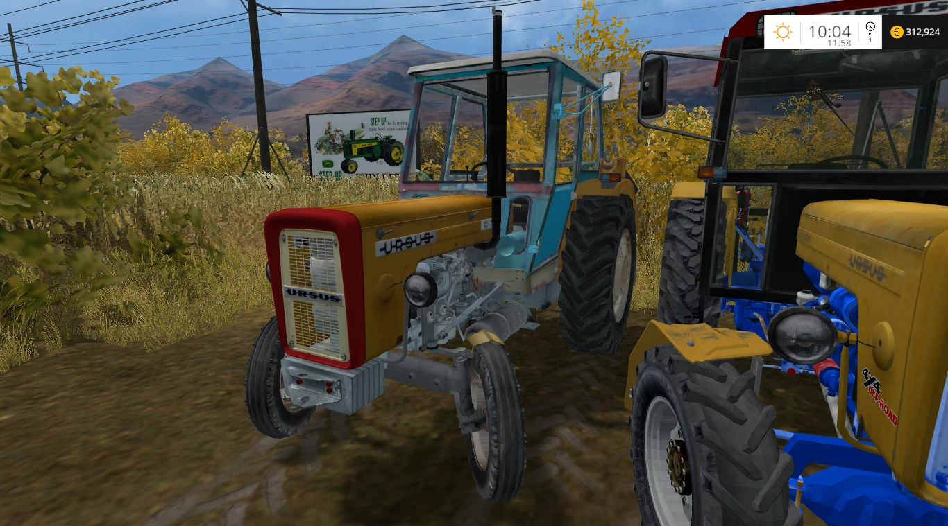 URSUS C 355 2WD NEW GOLD FL STRONG EXTRA HIT MEGA POLAND V1.1