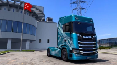 2022 Scania 770 S V8 Frost Edition Paintjob v1.0