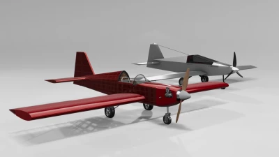 Gniar Mods - Cyber Plane Electric - BeamNG.drive (Free) V1