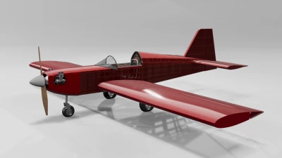 Gniar Mods - Experimental Sport Wood Airplane - BeamNG.drive V1