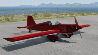 Gniar Mods - Experimental Sport Wood Airplane - BeamNG.drive V1