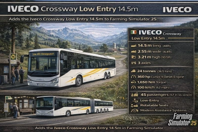Iveco Crossway LE 14.5m v1.0.0.0