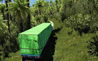New Narrow Roads Map ETS2 1.57