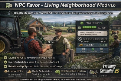 NPC Favor Living Neighborhood Mod v1.0.0.0